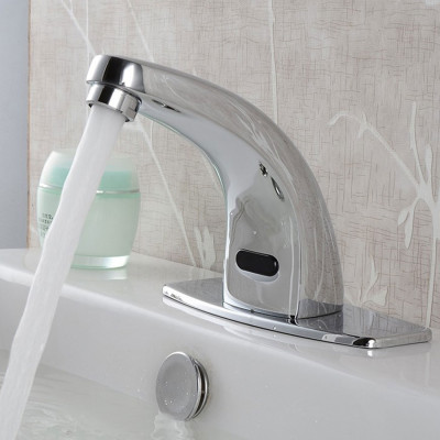 Vòi Lavabo cảm ứng Eurolife EL-A100 (Trắng bạc)