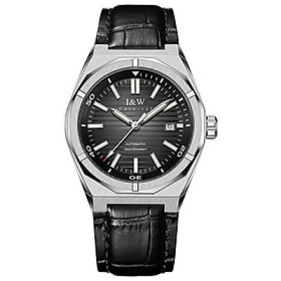 Đồng hồ nam chính hãng IW CARNIVAL IW711G-8 Kính sapphire ,chống xước,Chống nước ,Bảo hành 24 tháng,Máy cơ (Automatic),dây da cao cấp