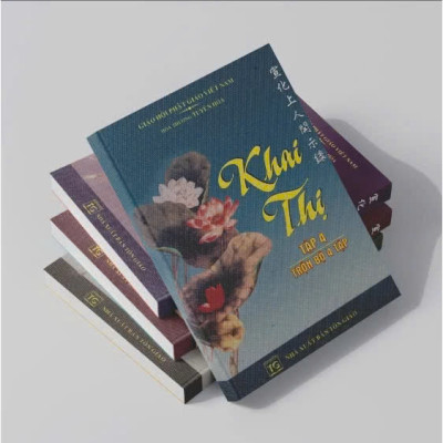 Trọn bộ 4 cuốn sách Khai Thị - Hòa Thượng Tuyên Hóa