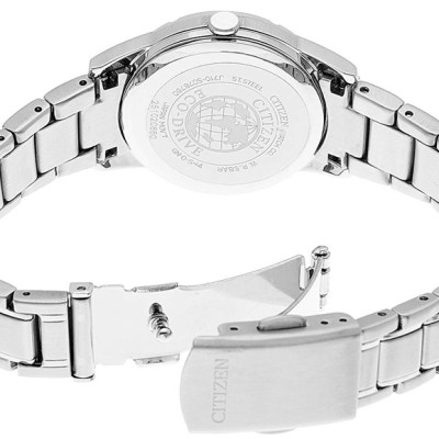 Đồng Hồ Nữ Citizen Dây Thép Không Gỉ FE1030-50E - Mặt Đen