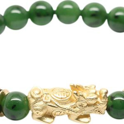 Vòng Ngọc Bích (8mm) Mix Tỳ Hưu Ngọc Quý Gemstones VT85