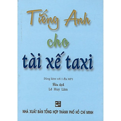 Sách - Tiếng Anh Cho Tài Xế Taxi - Nhân Trí Việt