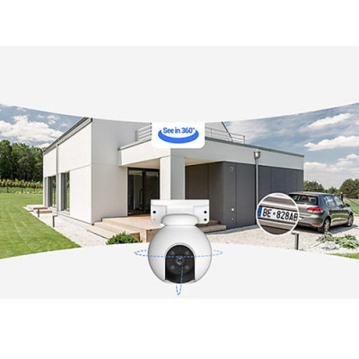 Camera IP WiFi Ngoài Trời EZVIZ H8 3K 5MP - Hàng Chính Hãng