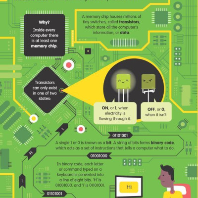 Usborne 100 Things To Know About Numbers , Computers and Coding