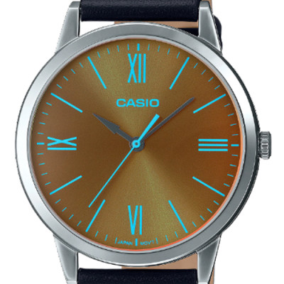 Đồng Hồ Casio Nam General Dây Da MTP-E600L-1BDF