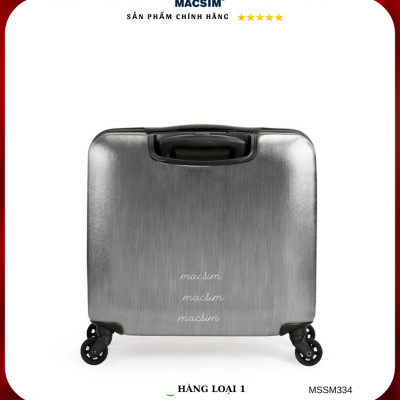 Vali cao cấp Macsim Smooire MSSM334 cỡ 16 inch màu đen - Hàng loại 1