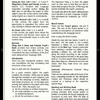 Tiếng Anh 4 Extra and Friends - Teacher