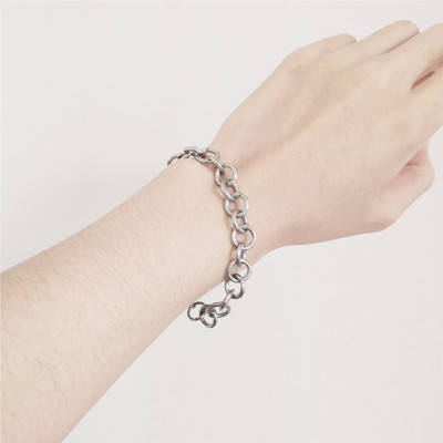 Vòng tay lắc tay vòng tròn phong cách Âu Mỹ cá tính