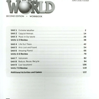 Our World 2nd Edition AME 5 Workbook