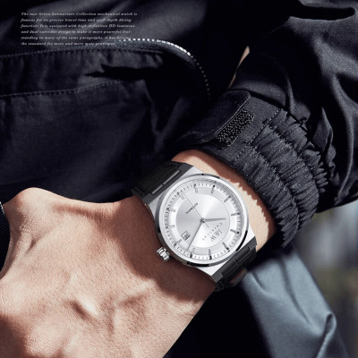 Đồng hồ nam chính hãng IW CARNIVAL IW612G-2 Kính sapphire ,chống xước ,Chống nước 50m ,Bảo hành 24 tháng,Máy cơ (Automatic),dây kim loại 316L không gỉ, thiết kế đơn giản dễ đeo