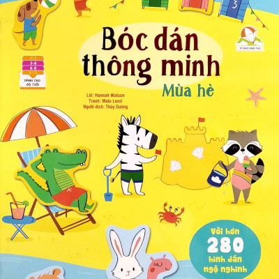 Bộ Tủ Sách Sáng Tạo - Bóc Dán Thông Minh (Bộ 6 Cuốn)