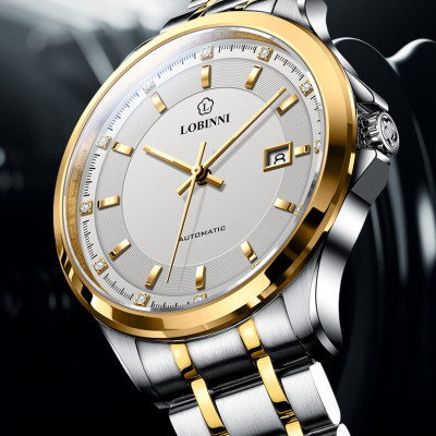 Đồng hồ nam chính hãng LOBINNI L9004-1 chuẩn Thụy Sỹ