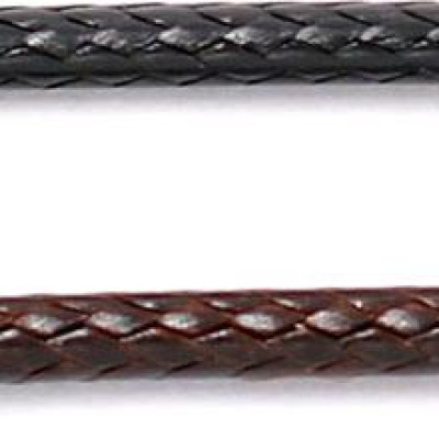 Combo 2 sợi dây vòng cổ cao su - đen + nâu DCSEN1