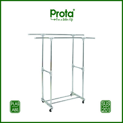 Giàn Phơi Quần Áo Inox Đôi Di Động Cao Cấp Prota - 170 x 165cm