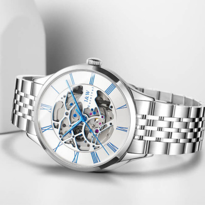 Đồng hồ nam chính hãng IW CARNIVAL IW522G-1 Kính sapphire ,chống xước,Chống nước 50m ,Bảo hành 24 tháng,Máy cơ (Automatic),Dây kim loại thép 316L không gỉ,thiết kế lộ cơ thể thao