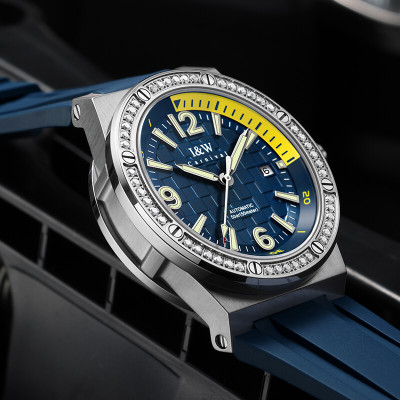 Đồng hồ nam chính hãng IW CARNIVAL IW661G-4 Kính sapphire ,chống xước,Chống nước ,Bảo hành 24 tháng,Máy cơ (Automatic),Dây cao su cao cấp,thiết kế thể thao