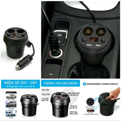 BỘ CHIA TẨU SẠC KIÊM SẠC BÁO VON ẮC QUY HÀNG CHUẨN 