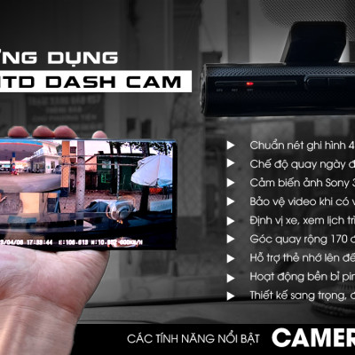 Camera Hành Trình HTD C22-4K - Hàng chính hãng