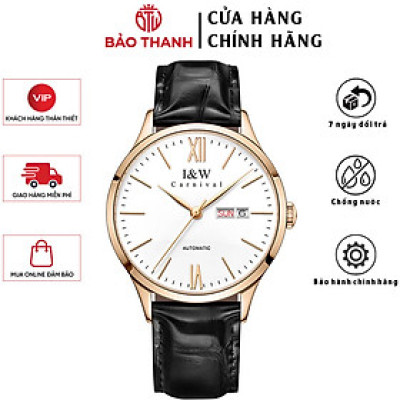 Đồng Hồ Nam IW 529G2 Chính Hãng Full Box Chống Nước Kính Saphire Chống Xước Dây Da Cao Cấp Bảo hành 24T (Máy Cơ Automatic Nhật Bản)