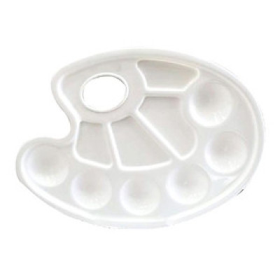 Khay Pha Màu Colormate - Hình Oval (23x16 cm)