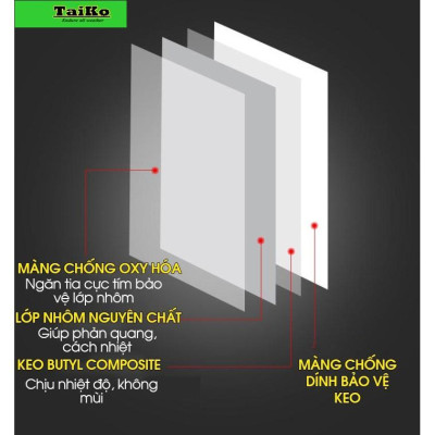 (Dài 10m, Rộng 15cm) Băng Keo, Keo Dán Chống Thấm, Chống Dột Taiko Nhật Bản Băng Keo Chống Thấm Dột,Vá Chám Vết Nứt Trần Sàn Nhà Taikomi Japan Băng keo chống thấm TAIKO Nhật Bản chắc chắn, chống thấm dột, dán tường, dán mái tôn, máng xối, lô gia