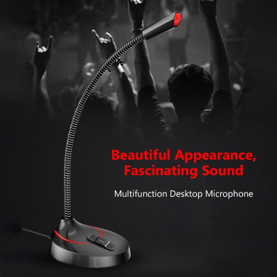 Microphone RGB TSP2012 kết nối USB cho máy tính Micro - hàng nhập khẩu