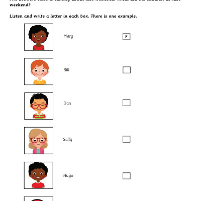 A1 Movers - Practice Tests 1-5