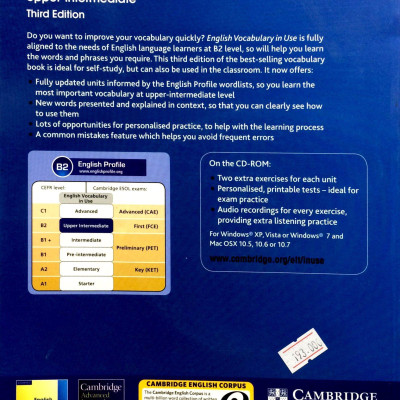 English Vocabulary in Use: Upper-Intermediate Book with Answers Reprint Edition: Vocabulary Reference and Practice