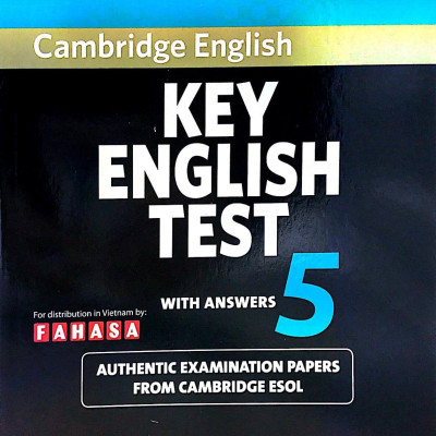 Key English Test 5 with Answers Reprint Edition - Cambridge