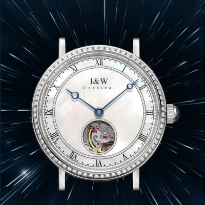 Đồng hồ nam chính hãng IW CARNIVAL IW626G-1 Kính sapphire ,chống xước ,Chống nước 30m ,Bảo hành 24 tháng,Máy cơ (Automatic),dây da cao cấp, thiết kế đơn giản dễ đeo