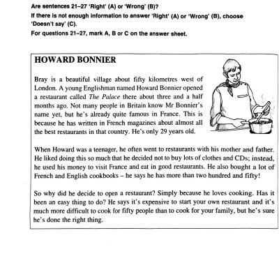 Cambridge Key English Test 3 with Answers 