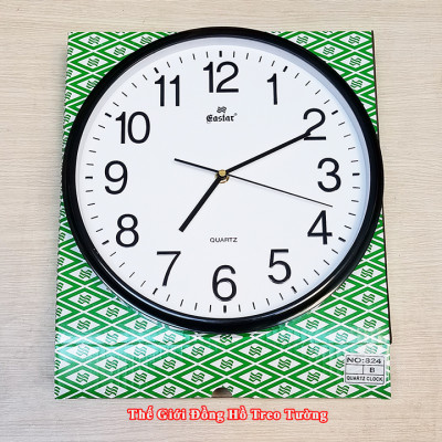 Đồng Hồ Treo Tường Cao Cấp KIM TRÔI EASTAR – Số Nổi 3D – Tặng Pin MAXELL – BH 1 Năm