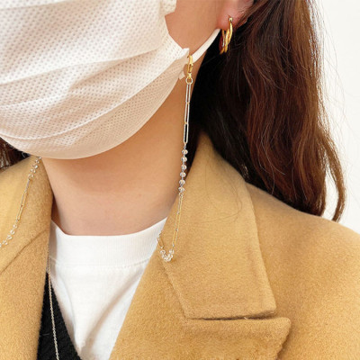 Dây đeo kính mix hạt châu và chuỗi dây giữ mắt kính chống rơi vỡ dây đeo airpod thời trang tiện dụng