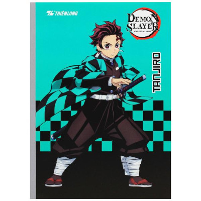 Tập Dán Gáy Demon Slayer - Kẻ Ngang - 120 Trang 70gsm - Thiên Long NB-108/DS - Tanjiro