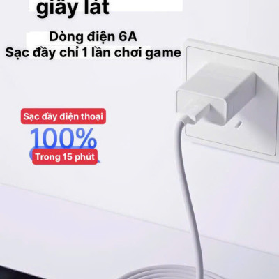 2 mét- Dây sạc siêu nhanh LI-TOP LX78 120W, chân Type C dài 2 mét, dây mịn to, lõi 260 sợ đồng, được dùng thử 30 ngày hàng chính hãng