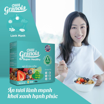 Ngũ cốc Ohh Granola dòng Super Healthy - hộp 250gram