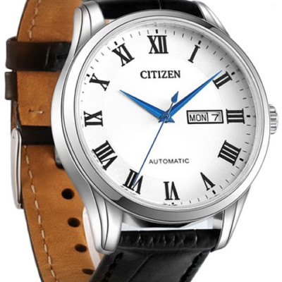 Đồng Hồ Nam Citizen Dây Da NH8360-12A - Mặt Trắng