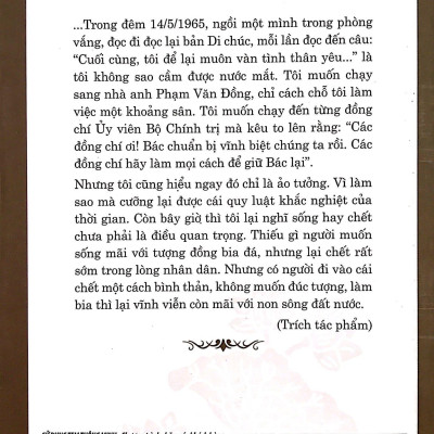 Bác Hồ Viết Di Chúc (Tái Bản)