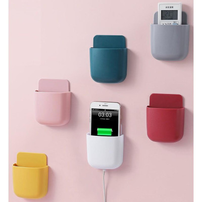 Kệ Dán Tường Nhiều Màu Để Đồ Đa Năng, Kệ Dán Tường Tiện Ích Để Điều Khiển, Tiện Dụng, Gọn Gàng, Sử Dụng Miếng Dán 3M - Takyhome 4004