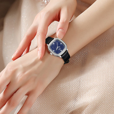 Đồng hồ nữ chính hãng I&W CARNIVAL IW632L-1 Kính sapphire ,chống xước ,Chống nước 30m ,Bảo hành 24 tháng,Máy điện tử(Pin),dây da cao cấp, thiết kế đơn giản dễ đeo