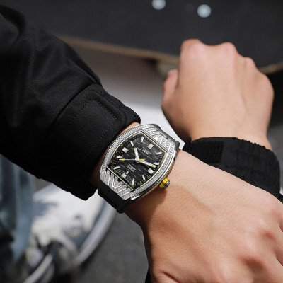 Đồng hồ nam chính hãng IW Carnival IW727G-1 ,kính sapphire,chống xước,chống nước 50m,Bh 24 tháng,máy cơ (automatic)