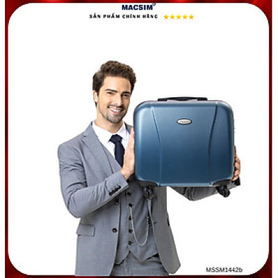 Vali cao cấp Macsim Smooire MSSM1442-b cỡ 16 inch màu xanh - Hàng loại 1
