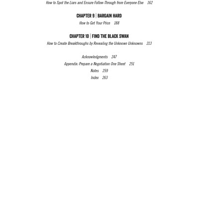 Never Split The Difference