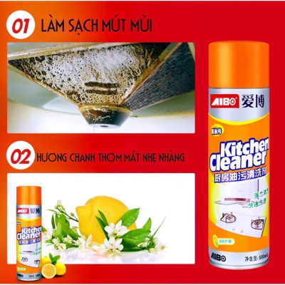 Chai  vệ sinh  đa  năng bếp , hương chanh thơm mát dịu dàng , tiết kiệm thời gian và không gian 