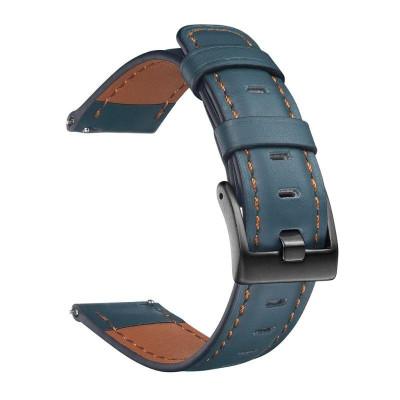 Dây da đồng hồ 22mm dành Miwatch Color / S1 / S1 Active có chốt thông minh