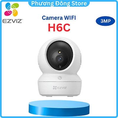 Camera WiFi quay quét EZVIZ H6C Pro 3K 5MP - hàng chính hãng