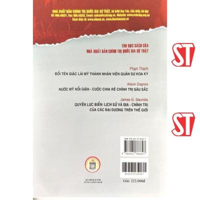 Sách - Tiếp Xúc Bí Mật Việt Nam - Hoa Kỳ Trước Hội Nghị Pari  - NXB Chính Trị Quốc Gia