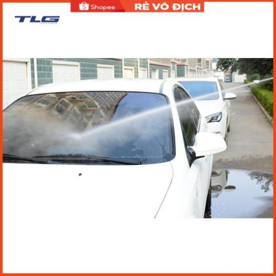 Bộ dây và vòi xịt rửa xe tưới cây tăng áp 3-5m (cút nhựa nối nhựa đen) 206817