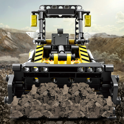 MINGDI - 8712 - Xe Xúc Lật Điều Khiển Từ Xa Tỉ Lệ 1:24