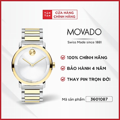 Đồng Hồ Thời Trang Nam Movado Máy Pin Bold Evolution 3601087 40mm